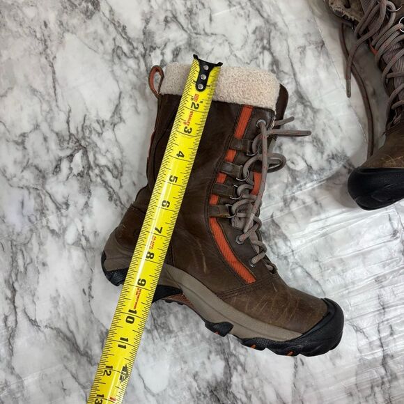 KEEN Womens 6.5 Hoodoo Waterproof Warm 200 Gram Insulated Snow Boots hiking tall - Picture 2 of 9